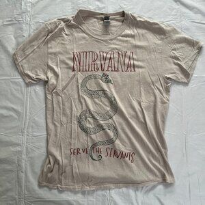 Nirvana "Serve the Servants" T-Shirt- L